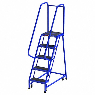 EGA F008B Rollng Ldr Assembled Handrail Platform 50in H