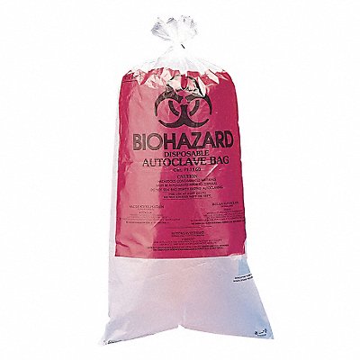SP SCIENCEWARE F131620009 Autocl Biohazard Bags 10 gal Clear PK100