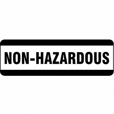 HARRIS INDUSTRIES LB132309 Label 7/8in x 2.875in Paper PK500
