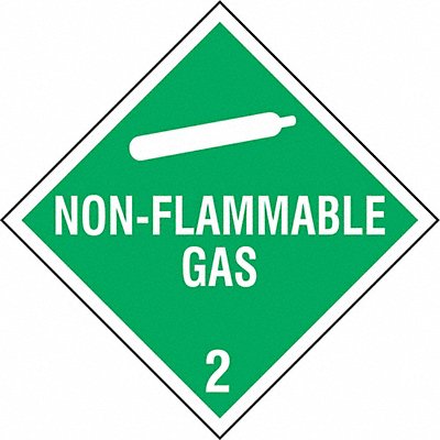 STRANCO INC DOTP0037PS DOT Container Placard 10-3/4 Label W
