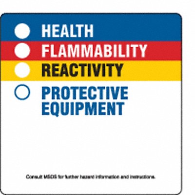 BRADY 99185 HMIG Label Self Adhesive Paper PK500