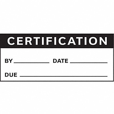 STRANCO INC TC21006 Inspection Label English Quality PK350