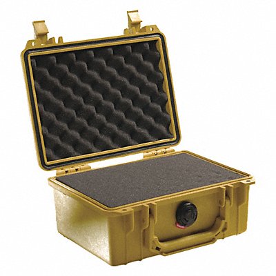 PELICAN 1150 Protective Case Yellow 9.12x7.56x4.37 In