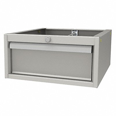 LISTA WBHC1501 Drawer 16-3/4W x 19-1/4D x 8H In Gray