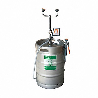GUARDIAN EQUIPMENT G1562 Portable Eye Wash Station 15.0 gal.