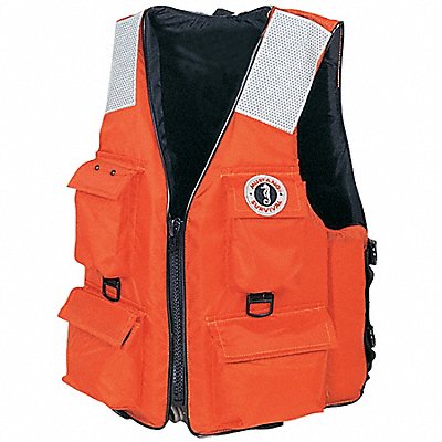 MUSTANG SURVIVAL MV3128T22S216 E7908 Life Jacket S 15.5lb Foam Orange
