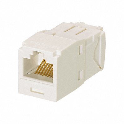PANDUIT CJ688TGIW Jack Module 18.29 mm H Off-White