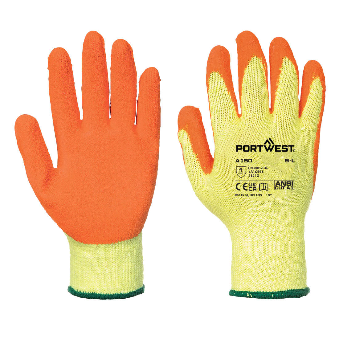 Portwest A150 Classic Grip Glove - Latex