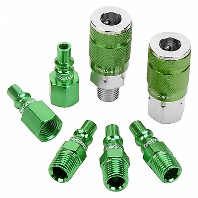 LEGACY A71457B Coupler Plug Kit 1/4 in 1/4 -18 300 psi