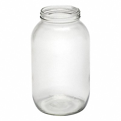 GAST AA401 Glass Jar Replacement for Vacuum Pump