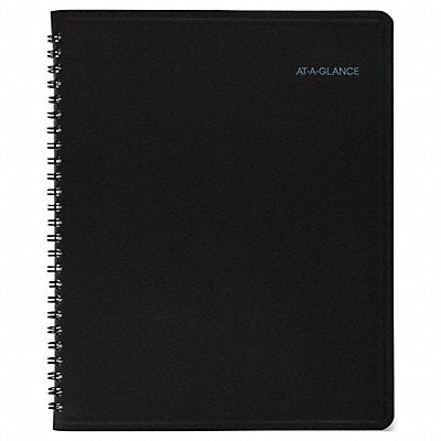 AT-A-GLANCE 760805 Planner 6-7/8 x 8-3/4 Black
