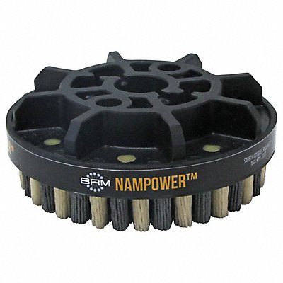 NAMPOWER BRUSH ADD12518180 Abrasive Nylon Brush 125mm D 180 Grit