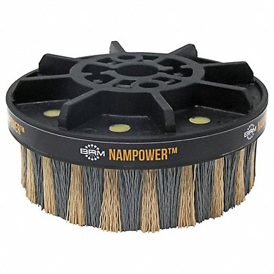 NAMPOWER BRUSH ADD15038320 Abrasive Nylon Brush 150mm D 320 Grit