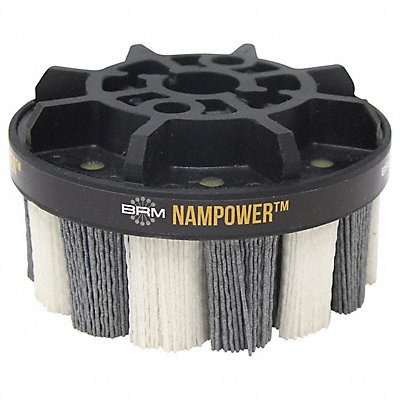 NAMPOWER BRUSH ADT12538180 Abrasive Nylon Brush 125mm D 180 Grit