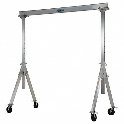 VESTIL AHA4108 Adjustable Hgt Aluminum Gantry Crane