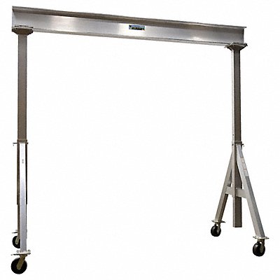 VESTIL AHA61212 Adjustable Hgt Aluminum Gantry Crane