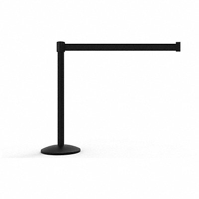 BANNER STAKES AL6108B Retractable Belt Black Indoor Outboor