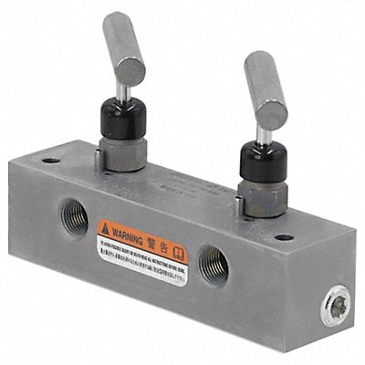 ENERPAC AM21 Split Flow Valve 3/8 In NPTF 2 Way