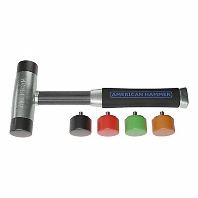 AMERICAN HAMMER AM2ARTAGG Replaceable Tip Hammer Aluminum 2 lb