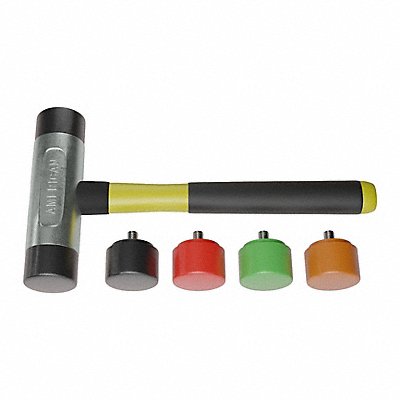 AMERICAN HAMMER AM2ARTFG Replaceable Tip Hammer Aluminum 2 lb