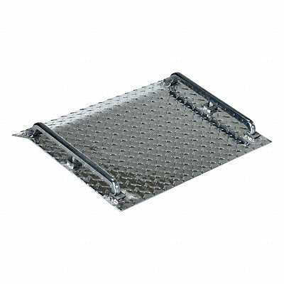 GRAINGER AMD2418 Mini Dockplate Aluminum 500 lb 18 x 24In