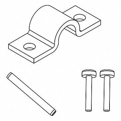 ANDERSON POWER PRODUCTS 115G1 Cable Clamp Steel
