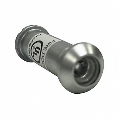 GRAINGER 1HEW5 Door Viewer Chrome 160 Deg Viewing Angle