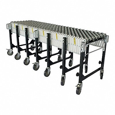 GRAINGER 55KR71 Skate Wheel Conveyor 26-3/4 W Overall