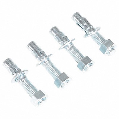 VESTIL AS3444PK Wedge Anchors 3/4 Dia x 4 1/4 L PK4