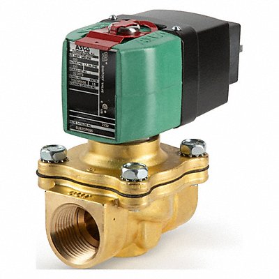 REDHAT SU8210P022LF 241-20 Solenoid Valve: 2-Way Normally Closed 1 1/2 in Pipe Size 24 to 120V AC/DC High Flow