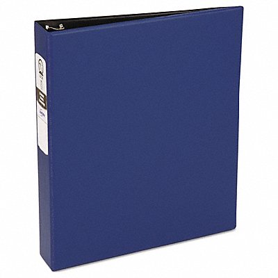 GRAINGER AVE03400 3-Ring Binder 1-1/2 Blue