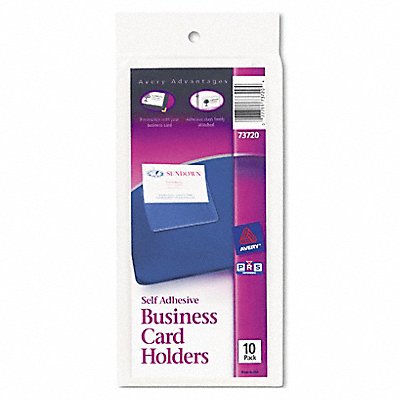 AVERY 73720 Holder Label F/BusinessCard PK10