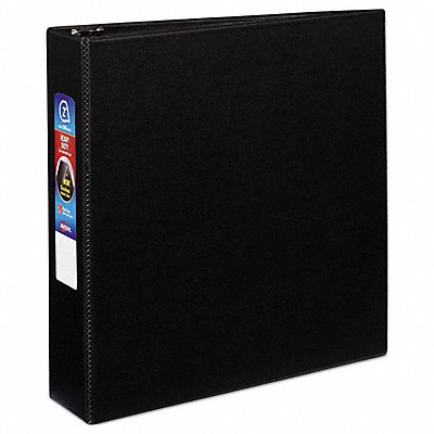 GRAINGER AVE79982 3-Ring Binder 2 Black
