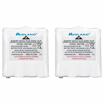 MIDLAND AVP8 SKU# 38EW18 MFR# AVP8 600mAh PK2