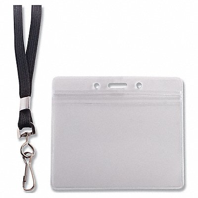 ADVANTUS AVT91132 Badge Holder Lanyard Horizontal PK20