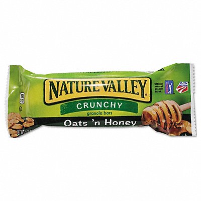 NATURE VALLEY SN3353 Granola Bar Oat and Honey PK18