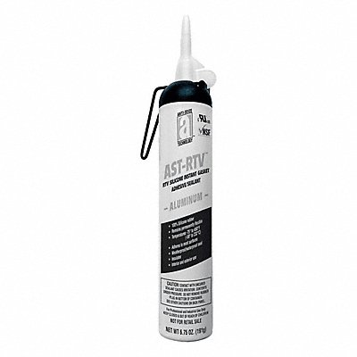 ANTI-SEIZE TECHNOLOGY 27089 RTV Gasket Maker Silver 6.7 fl oz Paste
