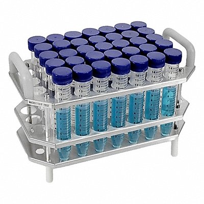BENCHMARK RESEARCH B20004T150 Test Tube Rack Silver 41 x 15