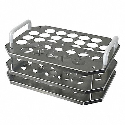 BENCHMARK RESEARCH B20008T500 Test Tube Rack Silver 30 x 50