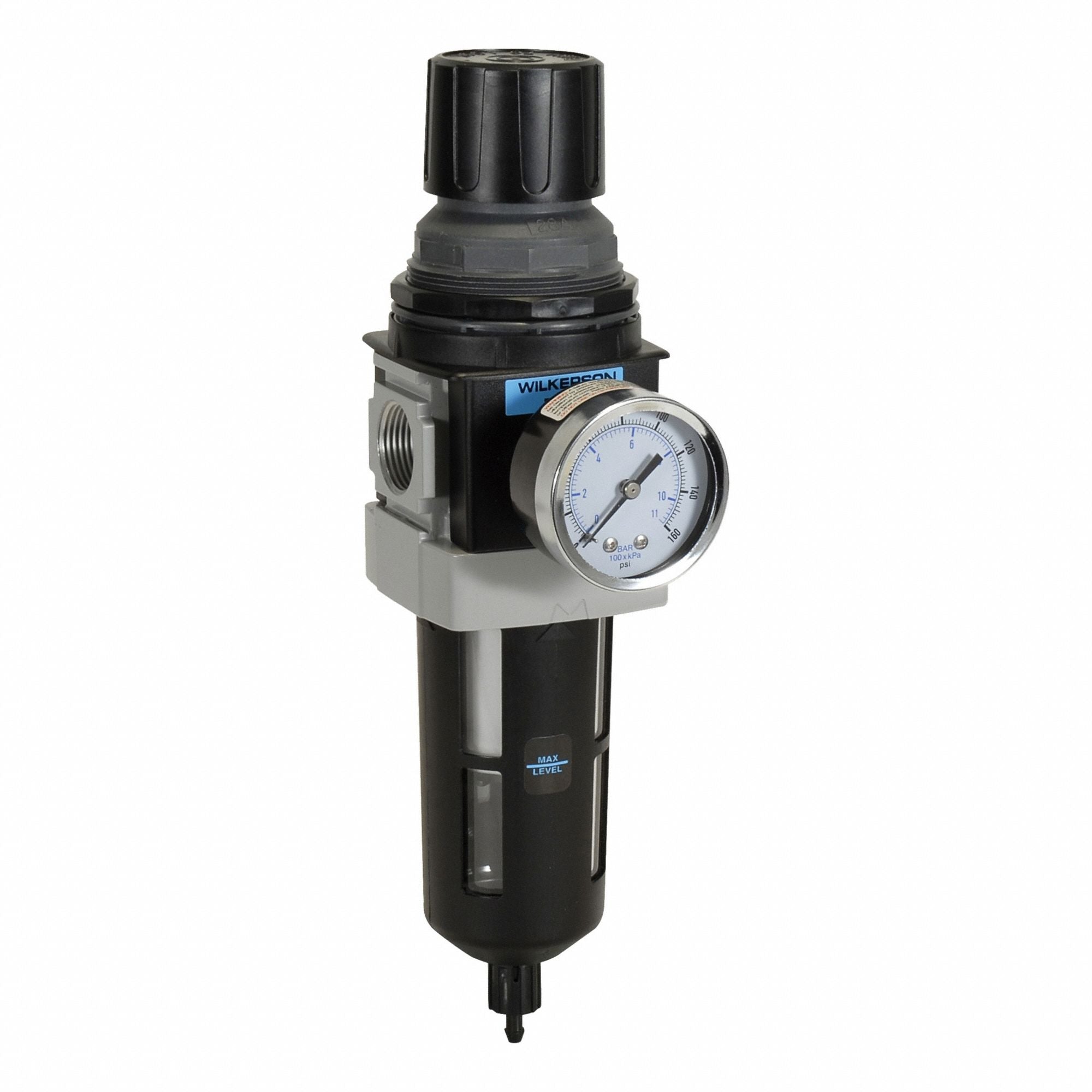 WILKERSON B2806FKG0B Filter/Regulator Aluminum Manual Drain