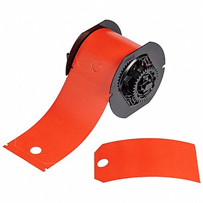 BRADY B30255851RED Lockout Tags 5-3/4 Label H Red