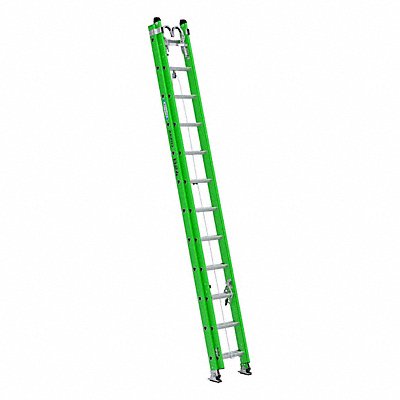 WERNER B71242X9294 Extension Ladder 24 ft Size 375 lb
