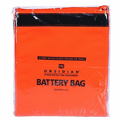 OBSIDIAN BAT320 Battery Containment Bag Kit Orange