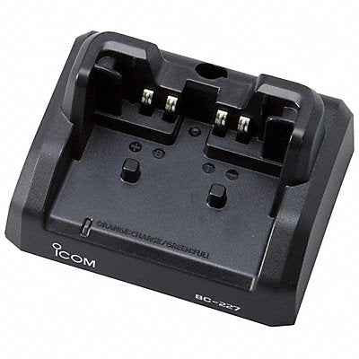 ICOM BC227 Radio Charger 6 1/4 H Charge Time 2.7 hr
