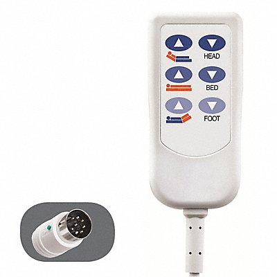 CREST HEALTHCARE SUPPLY BCAH600 Bed Control HD2 For NOA 8 ft L