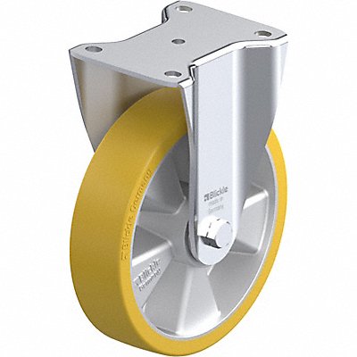 GRAINGER BHALTH200K Plate Caster Rigid Polyurethane 9 5/8 H