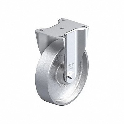 GRAINGER BHG200K Plate Caster Rigid Metal 9 5/8 H