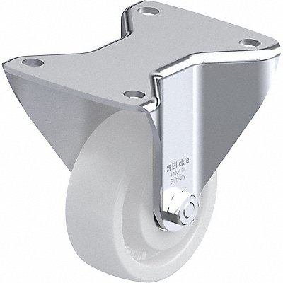GRAINGER BHSPO100K3 Plate Caster Rigid 5 1/2mm H