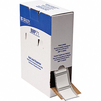 BRADY BM1000175342 Sleeve 1 3/4 in W 1 21/32 in H Die-cut