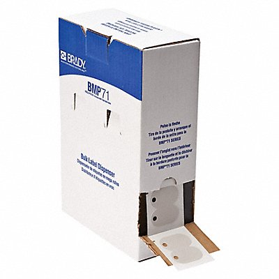 BRADY BM7110145GY Tag 1 3/4 in W Grey